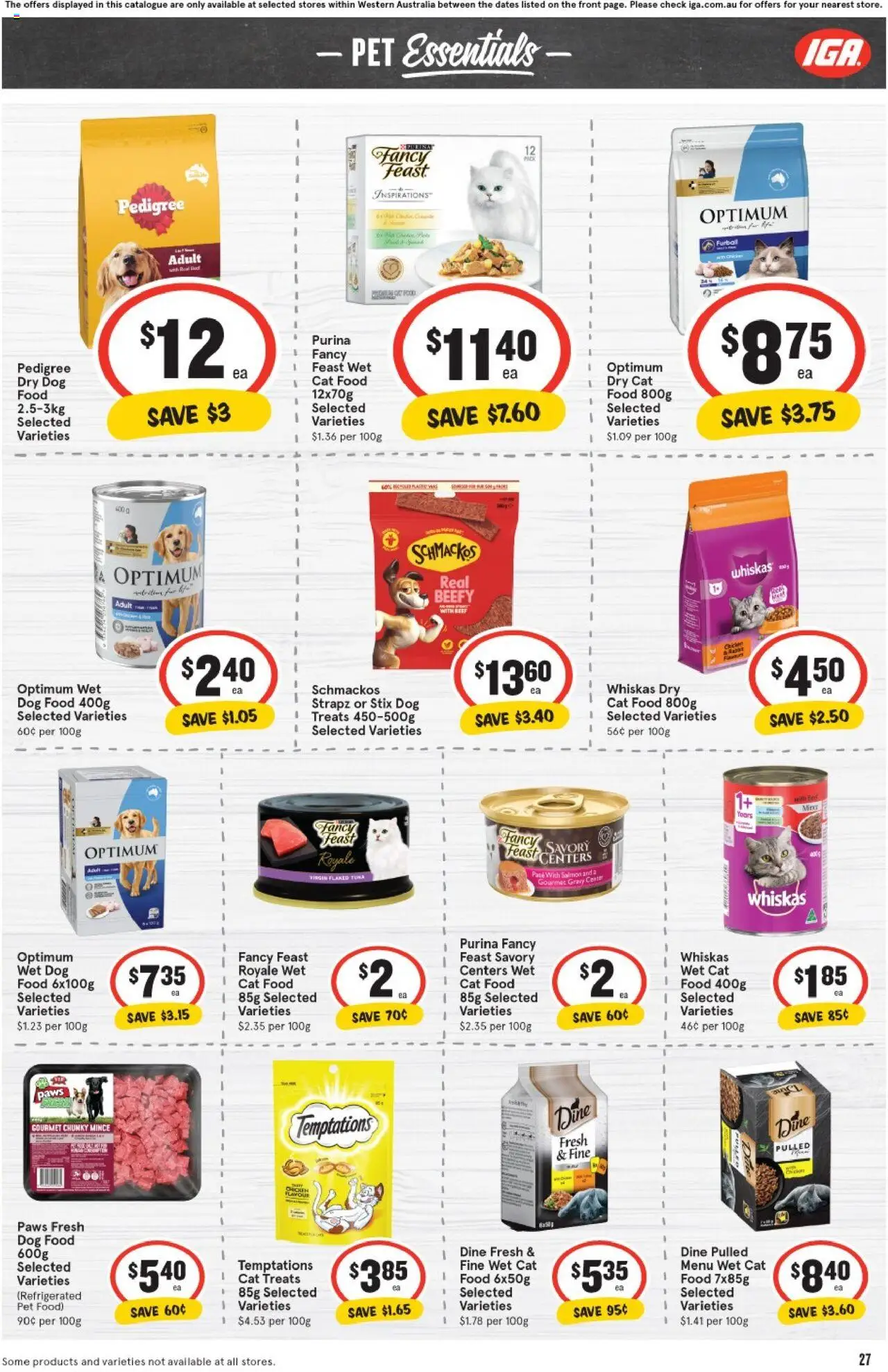 IGA catalogue - valid from 27.08.2025 | Page: 31 | Products: Beef, Dog food, Salmon, Bed