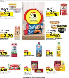 Meijer Weekly Ad - valid from 13.07.2025 | Page: 7 | Products: Milk, Coffee, Sour cream, Lemon