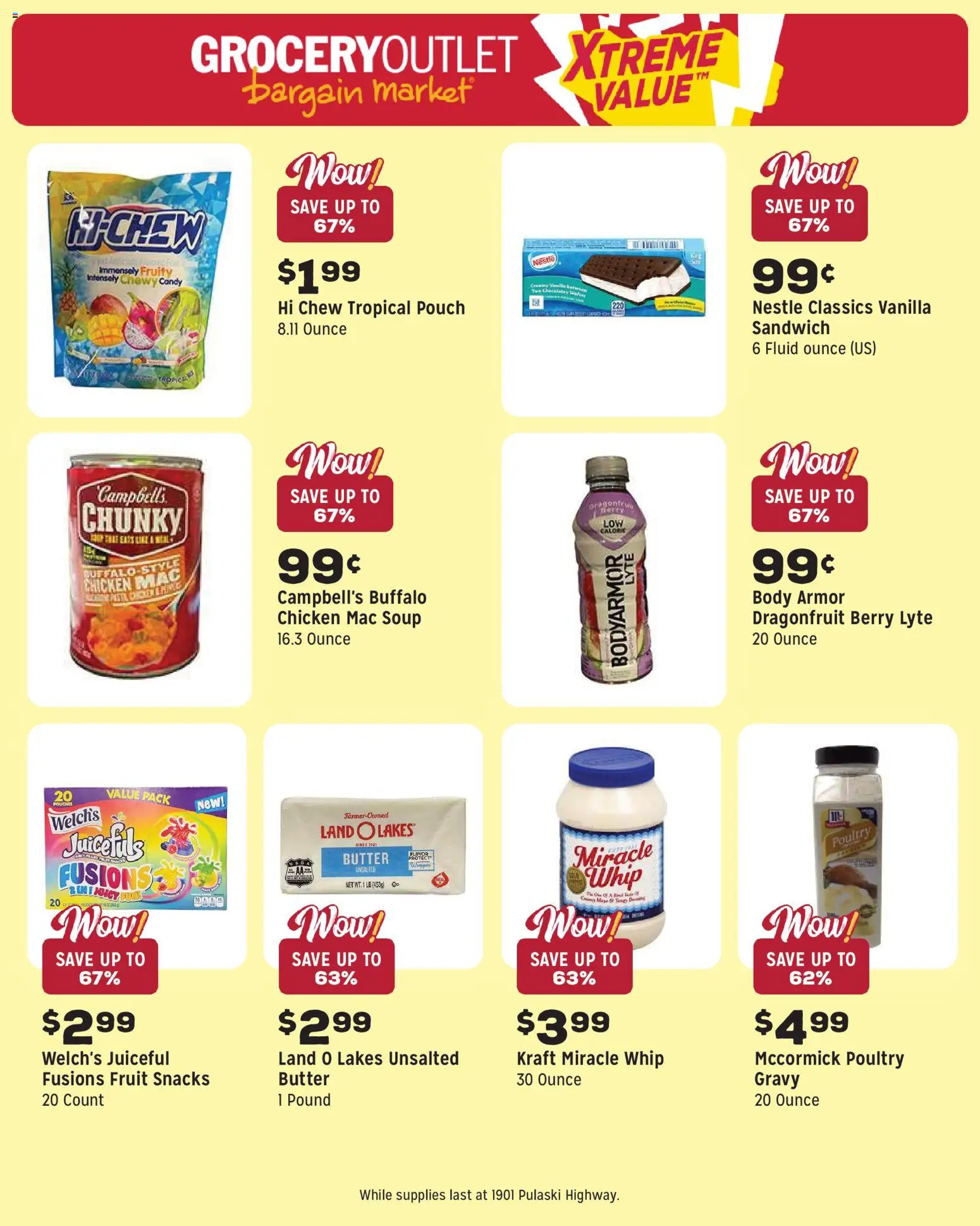 Grocery Outlet Weekly Ad - MD - valid from 22.04.2026 | Page: 10 | Products: Butter, Poultry