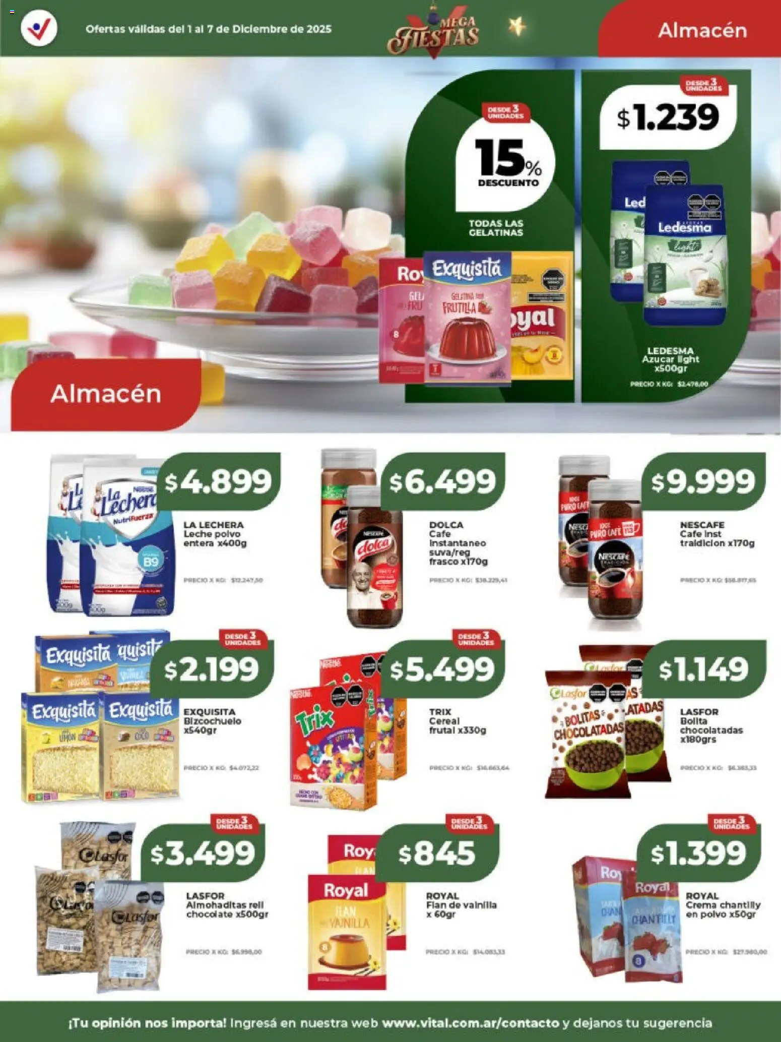 Vital - Ofertas │ válido desde el 01.12.2025 | Página: 16