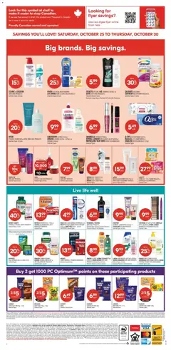 Preview of Shoppers weekly flyer / circulaire from shop Shoppers valid from 25.10.2025 | Page: 18