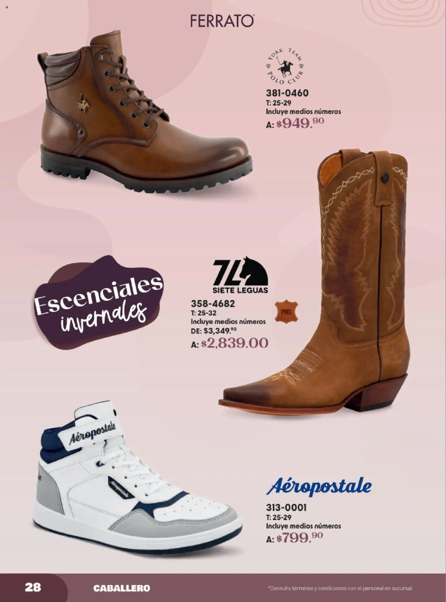 Nuevas ofertas de Andrea válidas en toda la República Mexicana desde el 19.10.2025. ¡Encuentra las mejores ofertas en Andrea catálogo Lo Más Abrigador! | Página: 28