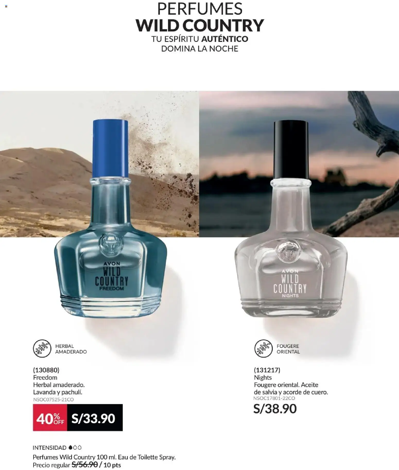 Catálogo Avon válido desde 10.03.2026 | Página: 120 | Productos: Aceite, EAU de Toilette