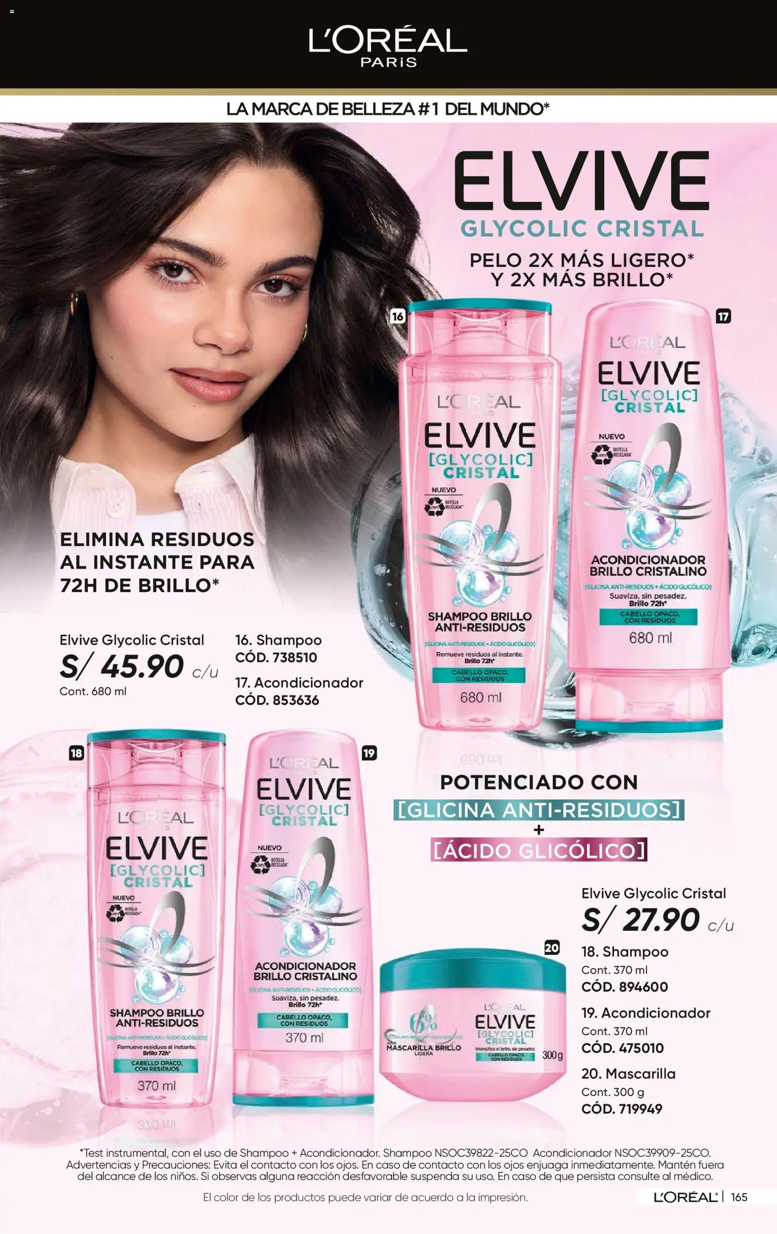 Catálogo Azzorti válido desde 16.02.2026 | Página: 168 | Productos: Shampoo, Acondicionador