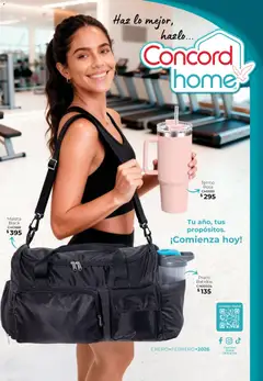 Vista previa de Colchas Concord catálogo, nuevo folleto de la tienda, válido en México a partir del 01.01.2026