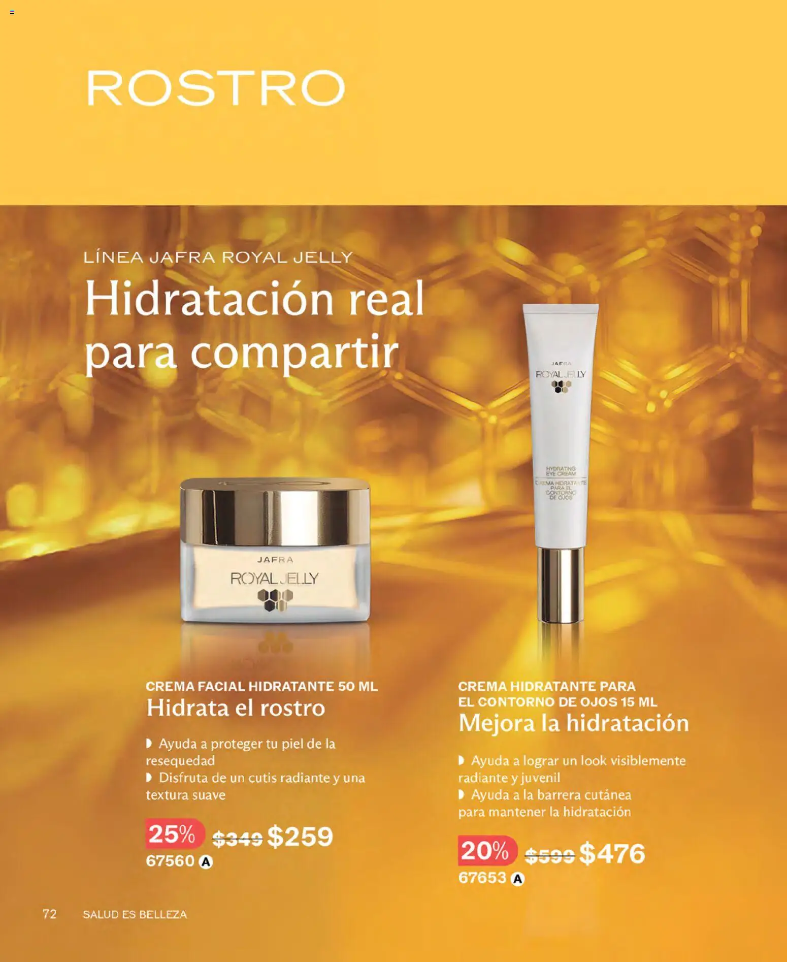 Nuevas ofertas de JAFRA válidas en toda la República Mexicana desde el 01.11.2025. ¡Encuentra las mejores ofertas en JAFRA catálogo! | Página: 72 | Productos: Contorno de ojos, Crema, Contorno, Radiante