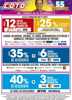 Vista previa Coto - Electro Motivo válido desde el 24.10.2025