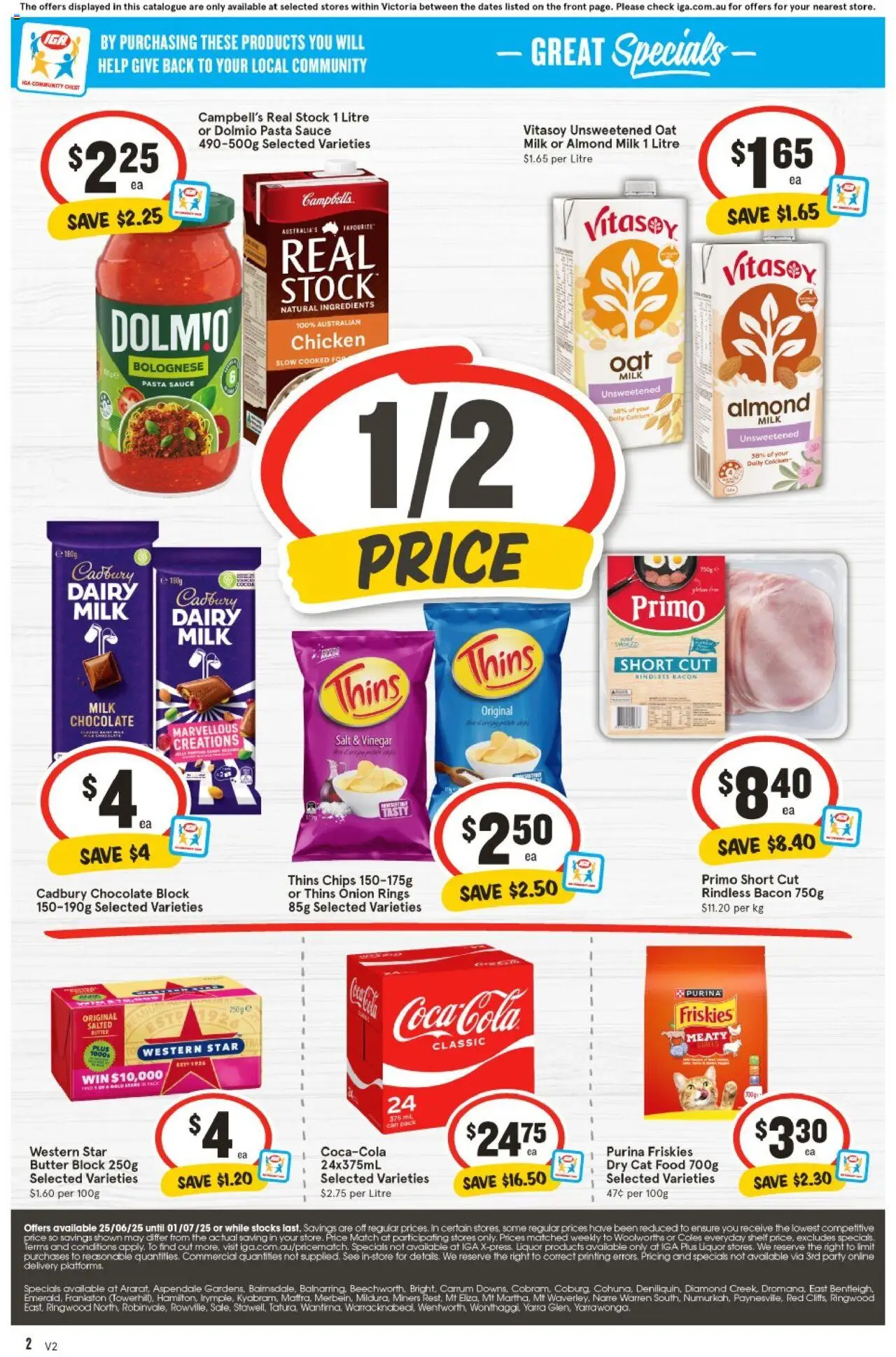 IGA catalogue - valid from 25.06.2025 | Page: 3 | Products: Mustard, Strawberries, Relish, Game