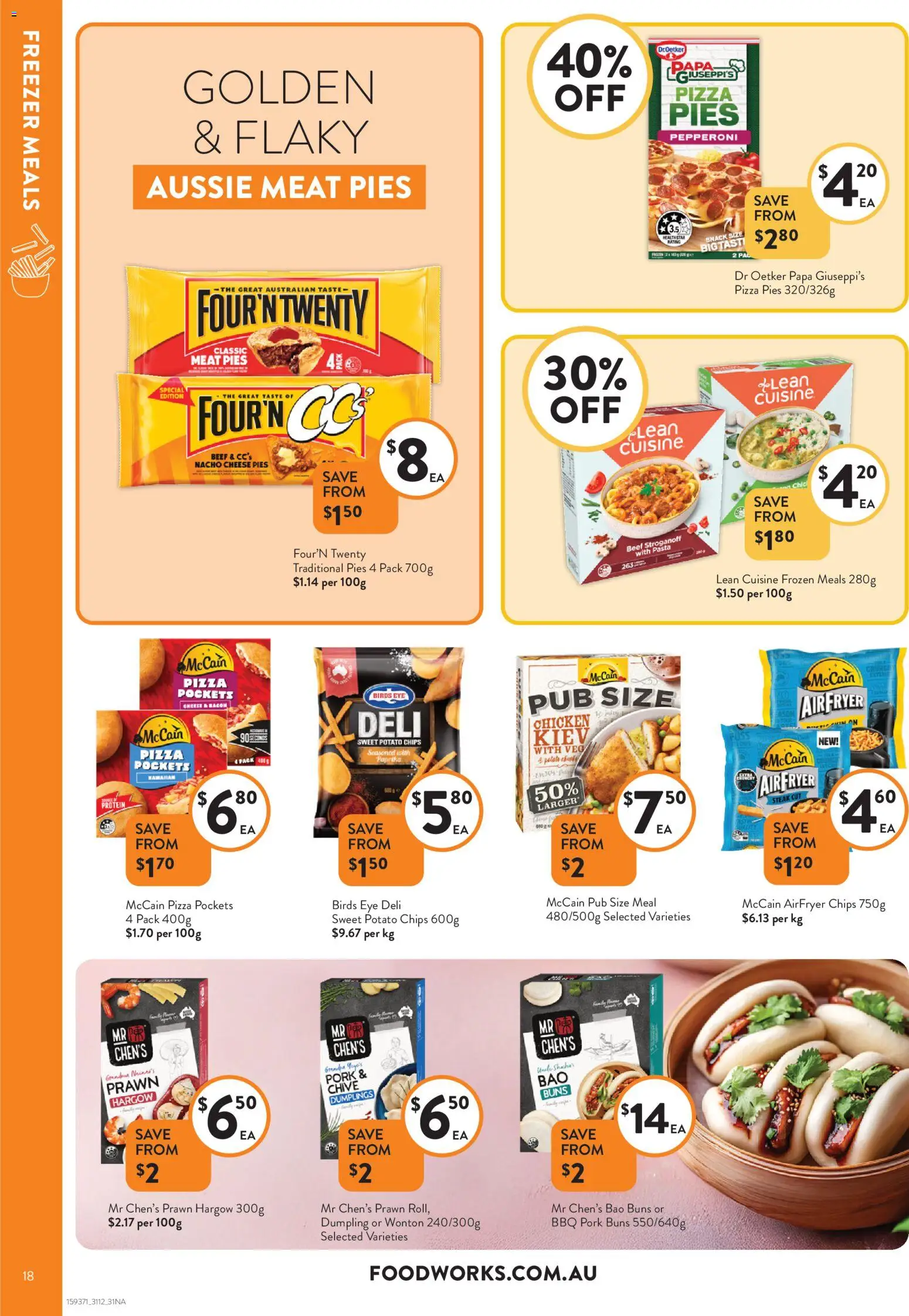Foodworks catalogue - valid from 31.12.2025 | Page: 18 | Products: Cheese, Pasta, Chips, Paprika