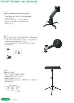 Vista previa de Steren catálogo, nuevo folleto de la tienda, válido en México a partir del 01.01.2025 | Página: 308 | Productos: Pantallas, Tornillo, Proyector, Video
