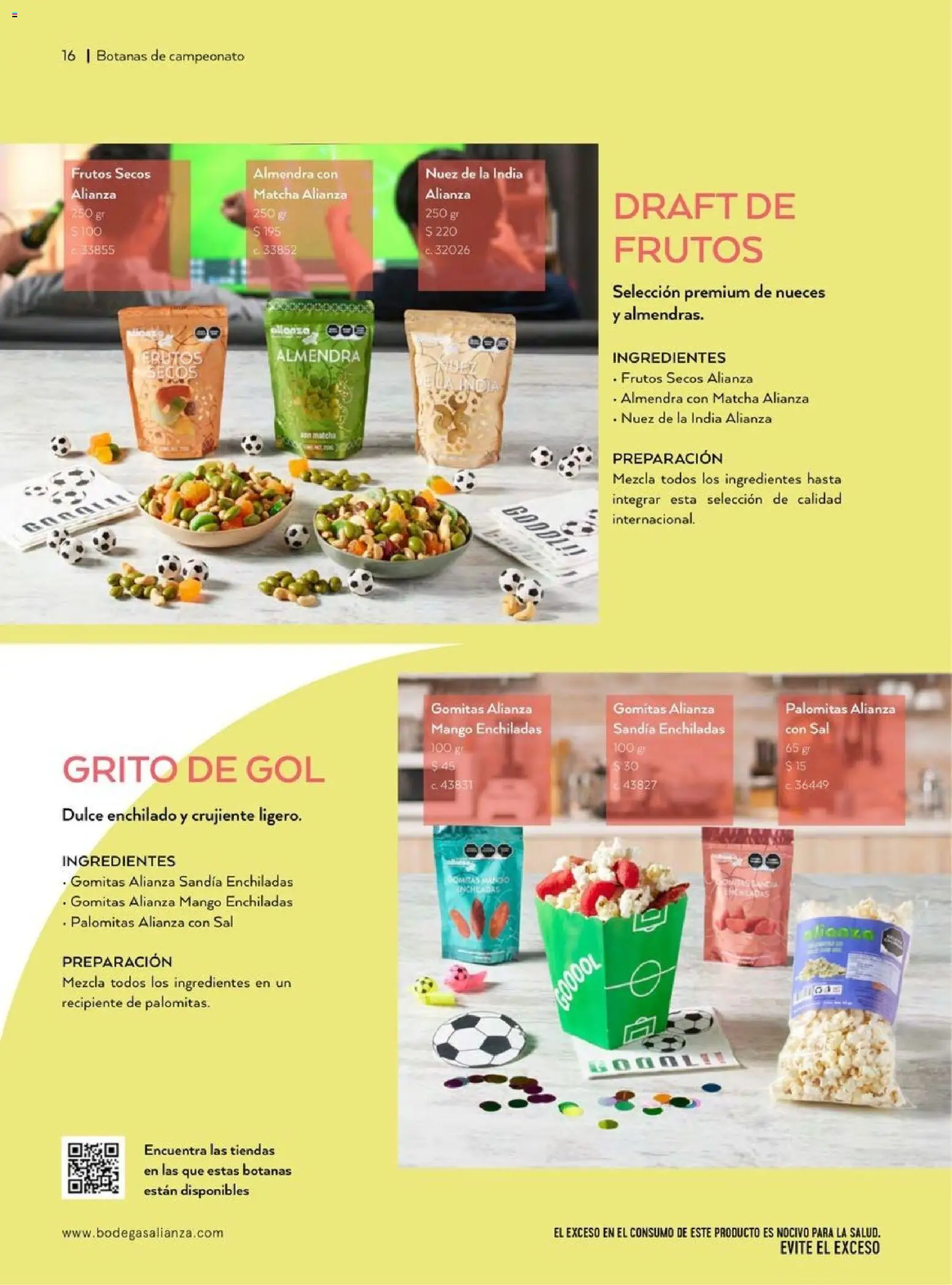 Nuevas ofertas de Bodegas Alianza válidas en toda la República Mexicana desde el 01.04.2026. ¡Encuentra las mejores ofertas en Bodegas Alianza catálogo! | Página: 18 | Productos: Mango, Nuez, Nueces, Gomitas