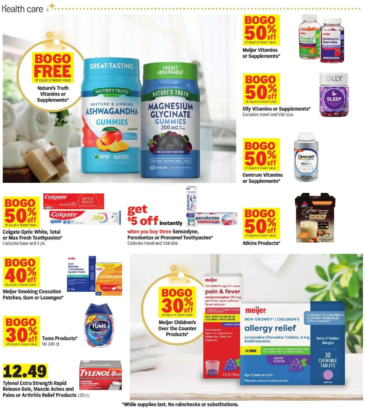 Meijer Weekly Ad - MI - valid from 26.12.2025 | Page: 25 | Products: Vitamin, Magnesium, Melatonin, Coffee