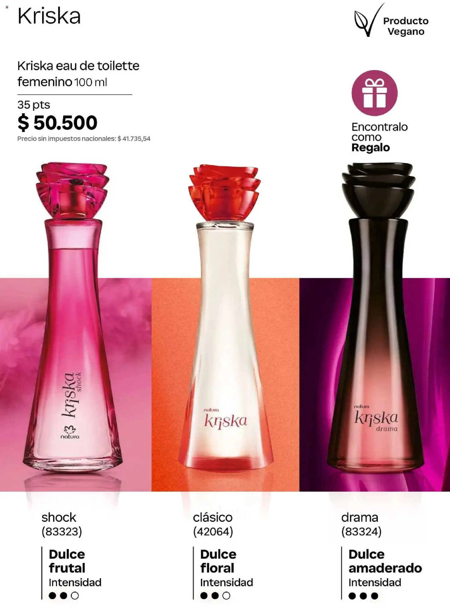 Natura Catálogo Ciclo 4/2026 │ válido desde el 01.04.2026 | Página: 103 | Productos: Eau de toilette