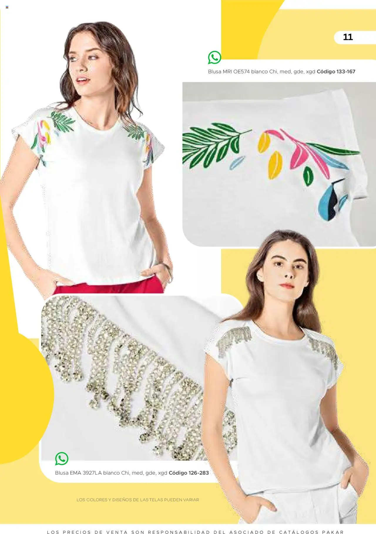Nuevas ofertas de SC Pakar válidas en toda la República Mexicana desde el 31.01.2025. ¡Encuentra las mejores ofertas en SC Pakar catálogo Ropa! | Página: 11 | Productos: Blusa
