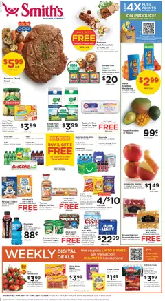 Preview of Smith's weekly ads valid from 15.04.2026