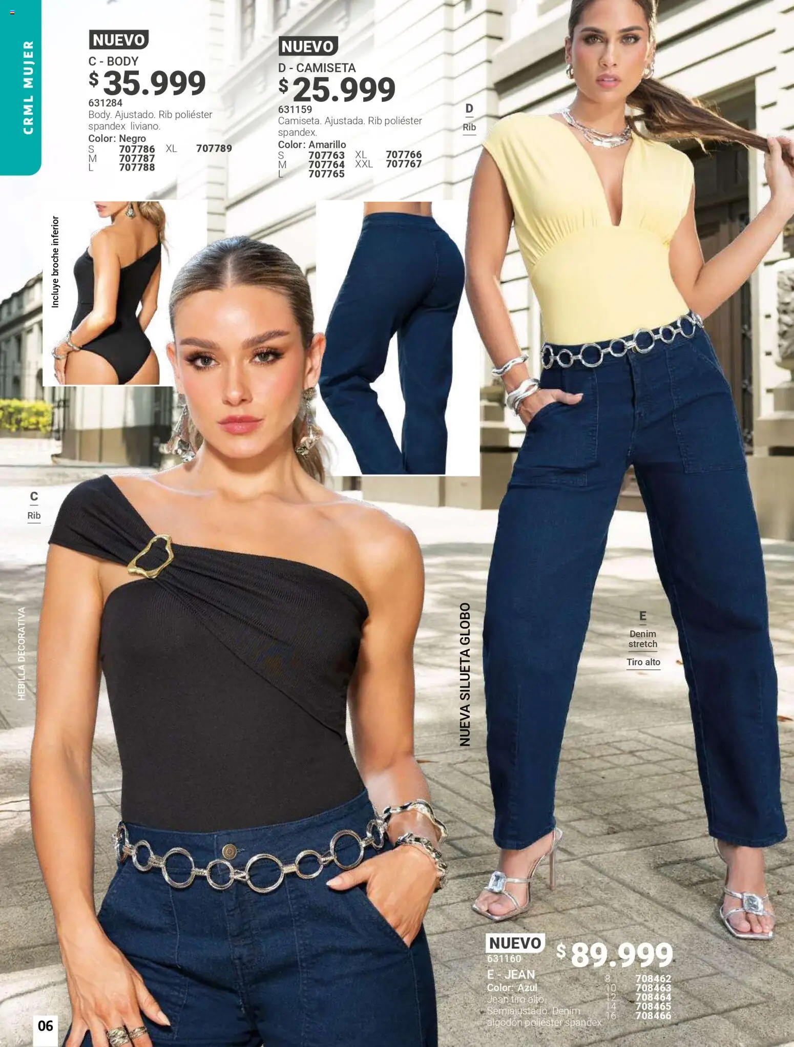 Carmel revista - valida desde el 01.06.2026 | Página: 6 | Productos: Algodón, Hebilla, Body, Camiseta