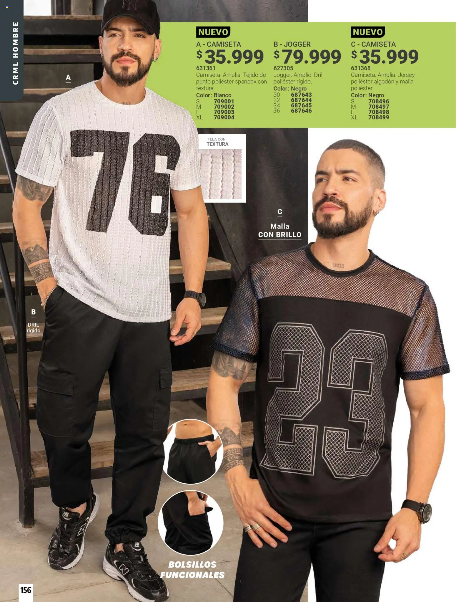 Carmel revista - valida desde el 01.06.2026 | Página: 156 | Productos: Algodón, Brillo, Camiseta