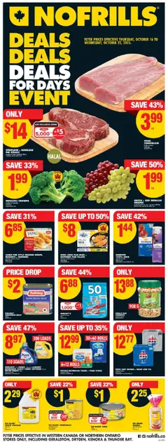 Preview of No Frills flyer - AB from shop No Frills valid from 16.10.2025