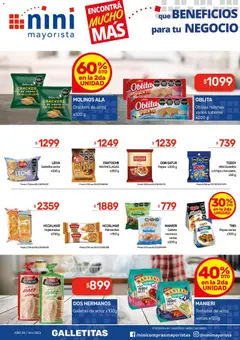Vista previa NINI Mayorista ofertas válido desde el 30.03.2026 | Página: 30 | Productos: Galletitas, Leche, Arroz, Galletas