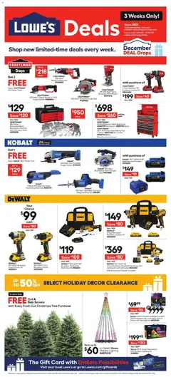 Preview of Lowe's weekly ads valid from 04.12.2025