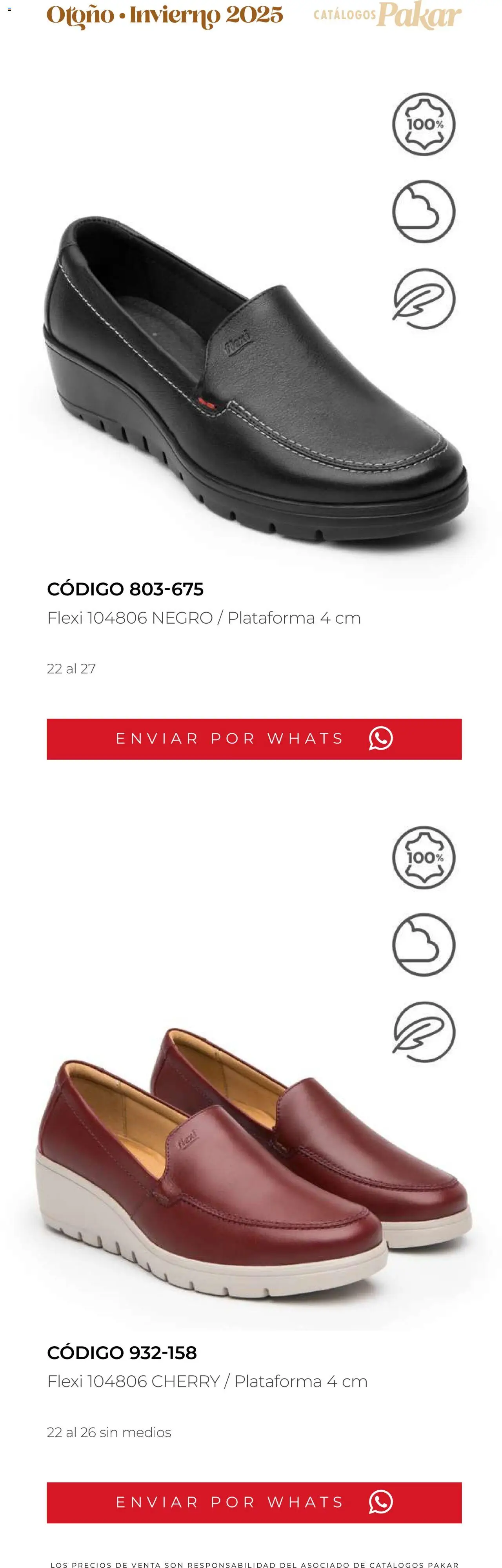 Nuevas ofertas de SC Pakar válidas en toda la República Mexicana desde el 10.10.2025. ¡Encuentra las mejores ofertas en SC Pakar - Catálogo Flexi otoño / invierno! | Página: 74