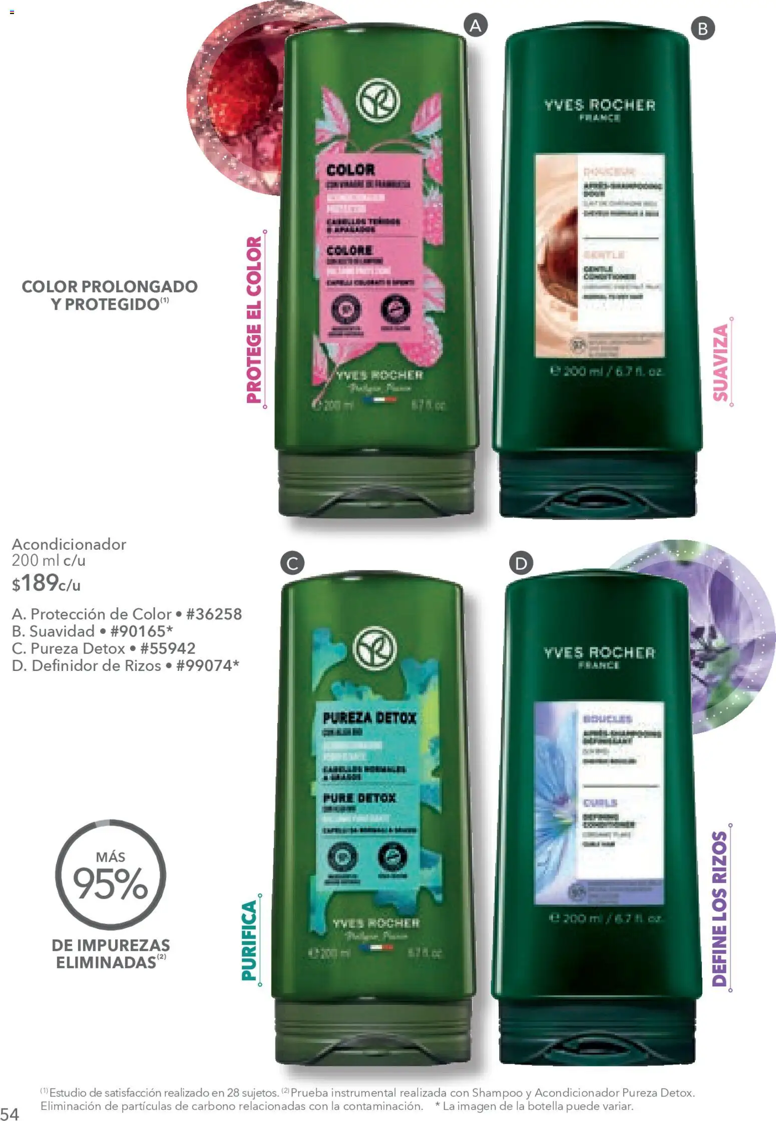 Nuevas ofertas de Yves Rocher válidas en toda la República Mexicana desde el 20.01.2026. ¡Encuentra las mejores ofertas en Yves Rocher campaña 2 2026! | Página: 56 | Productos: Botella, Acondicionador