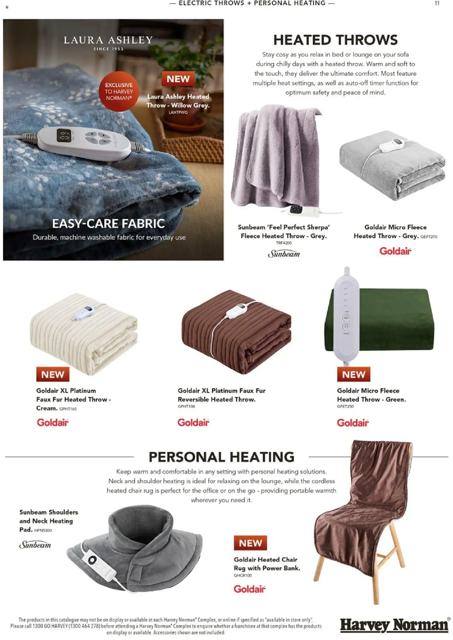 Harvey Norman catalogue - valid from 21.04.2026 | Page: 11 | Products: Sofa, Fur, Accessories, Timer