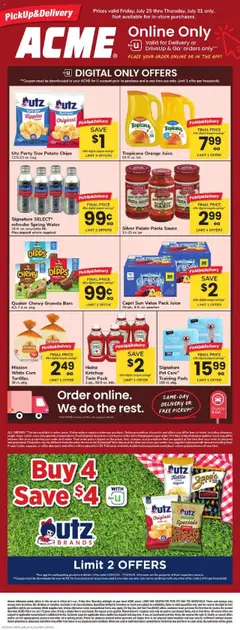Preview of Acme weekly ads valid from 25.07.2025