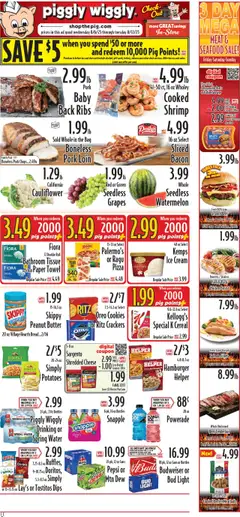 Preview of Piggly Wiggly weekly ads valid from 06.08.2025