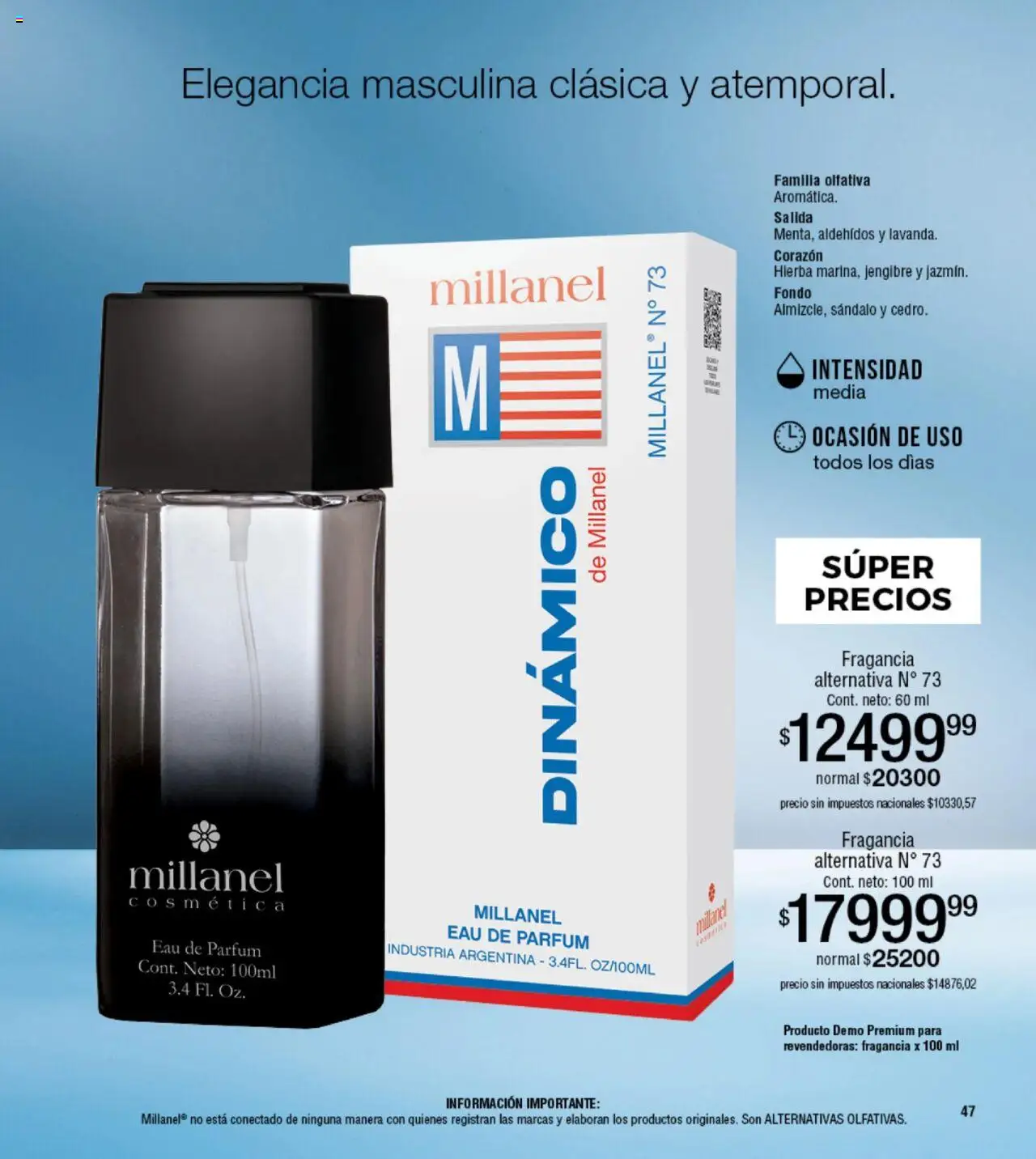 Millanel - Catálogo │ válido desde el 20.10.2025 | Página: 47 | Productos: Fragancia
