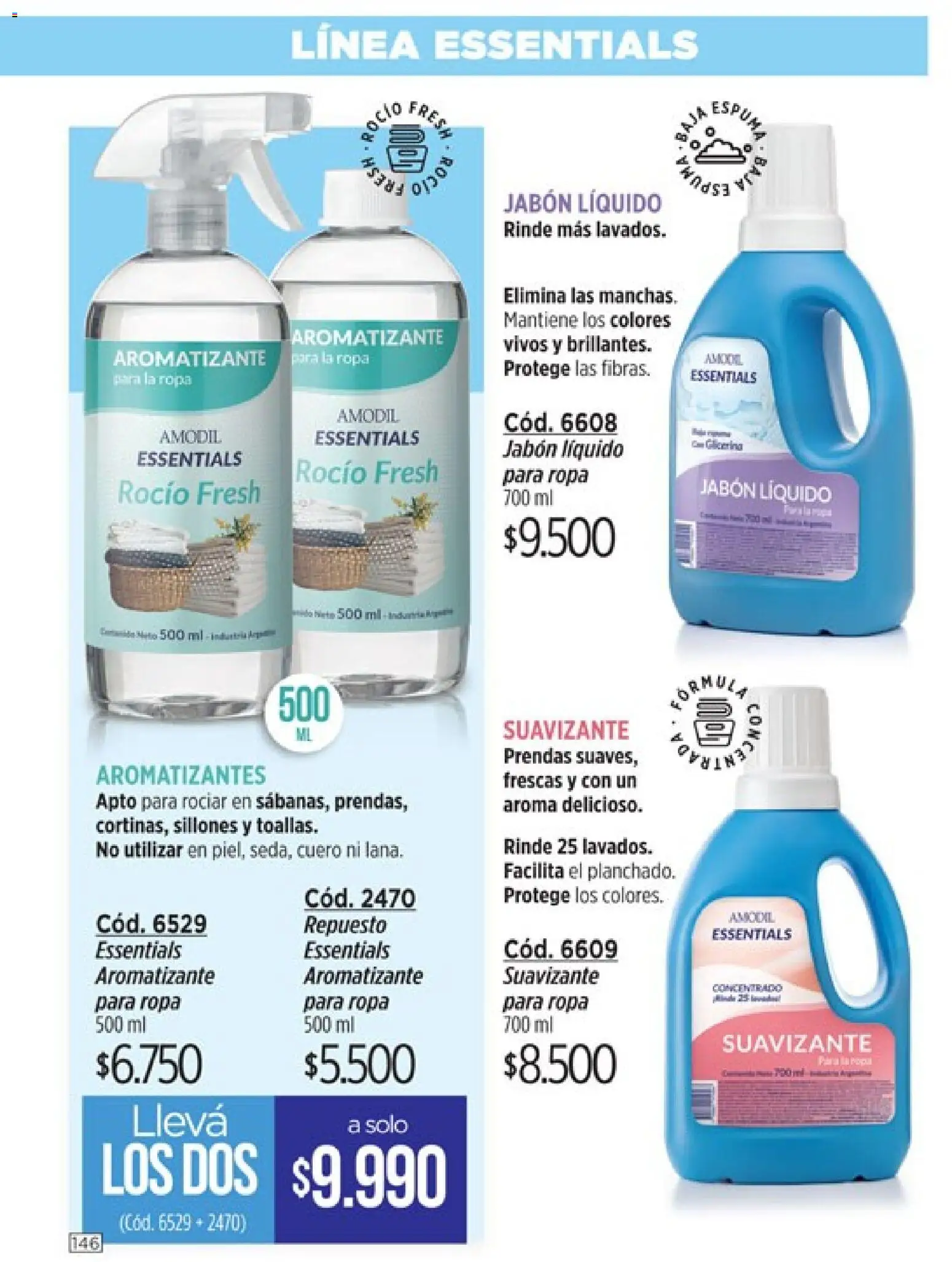 modil - Campaña 7 │ válido desde el 20.03.2026 | Página: 146 | Productos: Jabón líquido, Jabón, Ropa, Suavizante