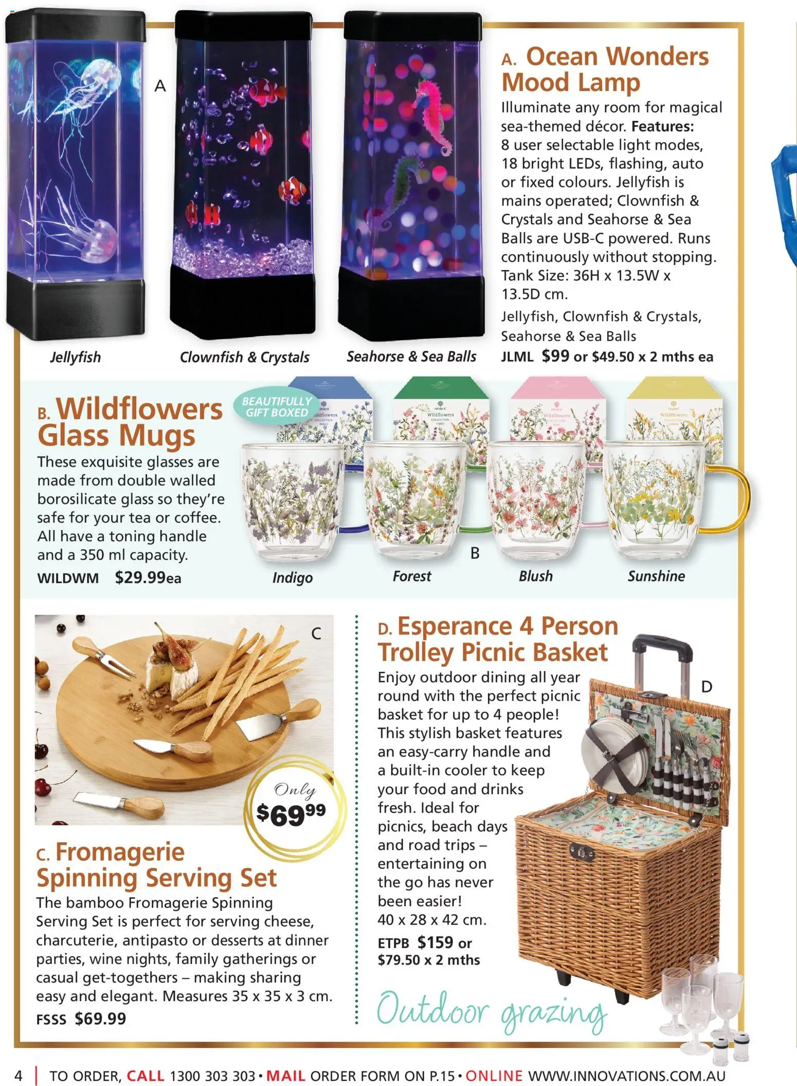 Innovations catalogue - valid from 19.11.2025 | Page: 4 | Products: Lamp, Light, Tea, Safe