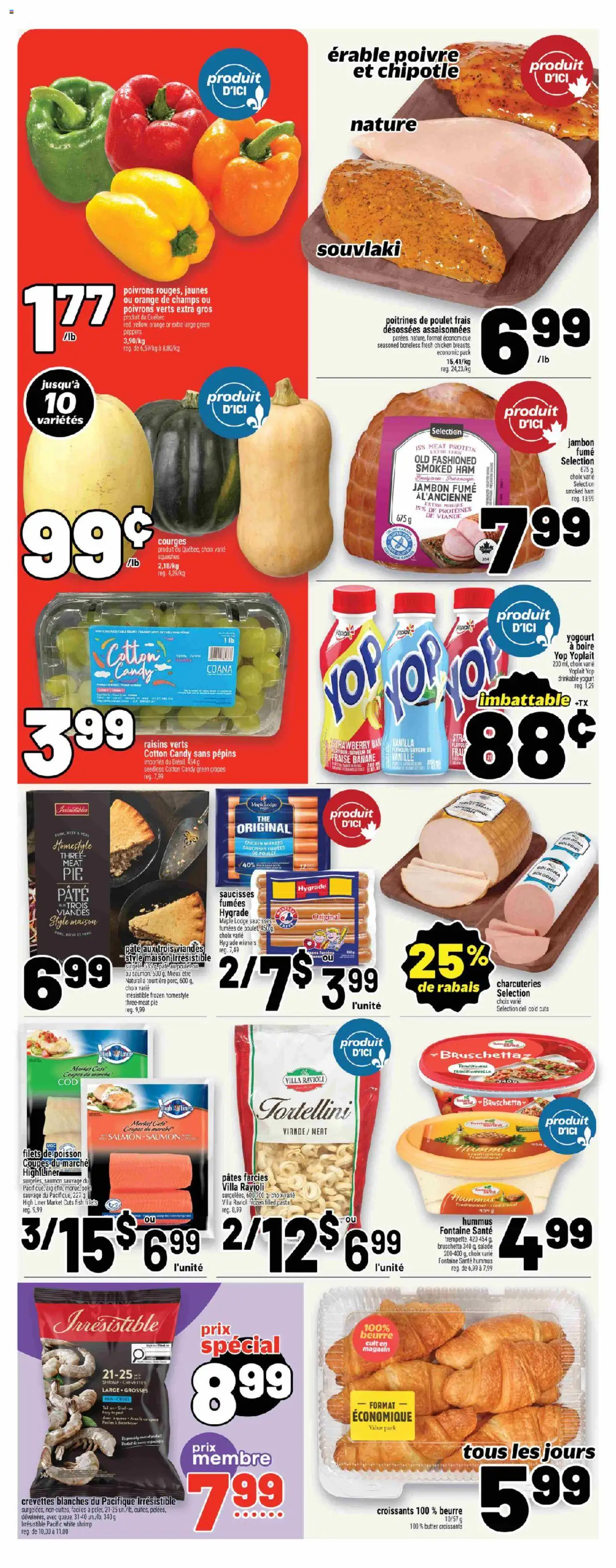Metro flyer valid from 18.09.2025 | Page: 2 | Products: Fish, Butter, Yogurt, Ham