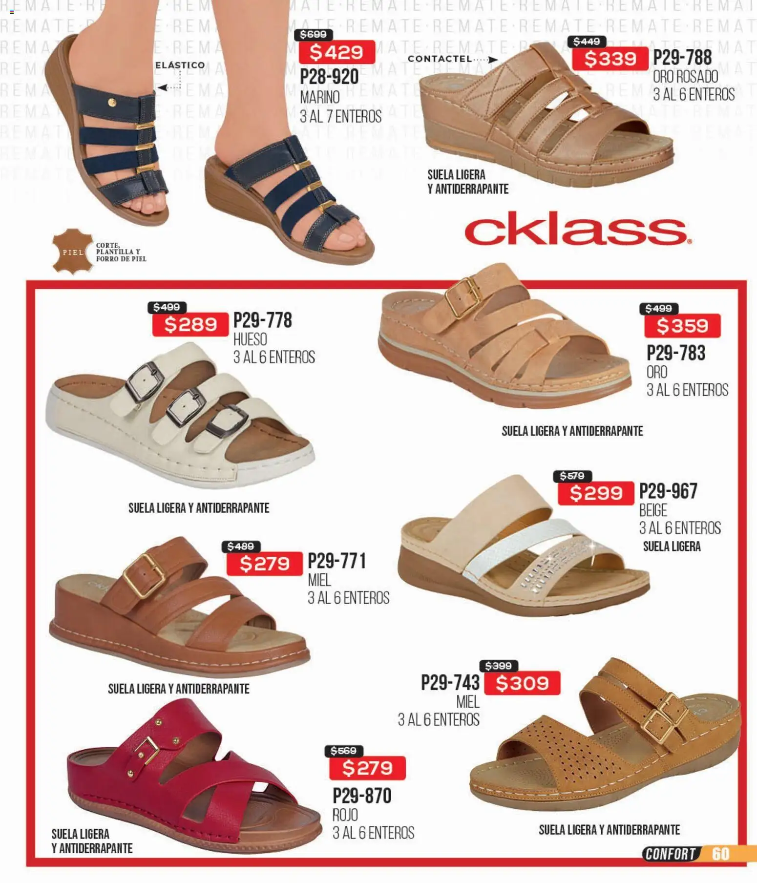 Nuevas ofertas de Cklass válidas en toda la República Mexicana desde el 16.02.2026. ¡Encuentra las mejores ofertas en Cklass catálogo Remate Ropa! | Página: 194 | Productos: Crema, Té