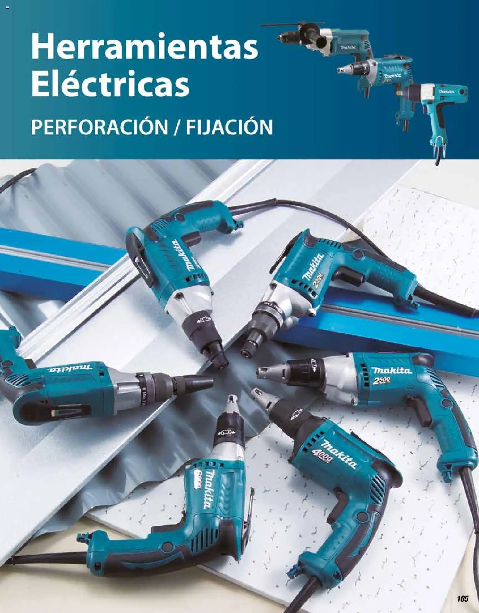 Nuevas ofertas de Makita válidas en toda la República Mexicana desde el 01.01.2024. ¡Encuentra las mejores ofertas en Makita catálogo General! | Página: 105