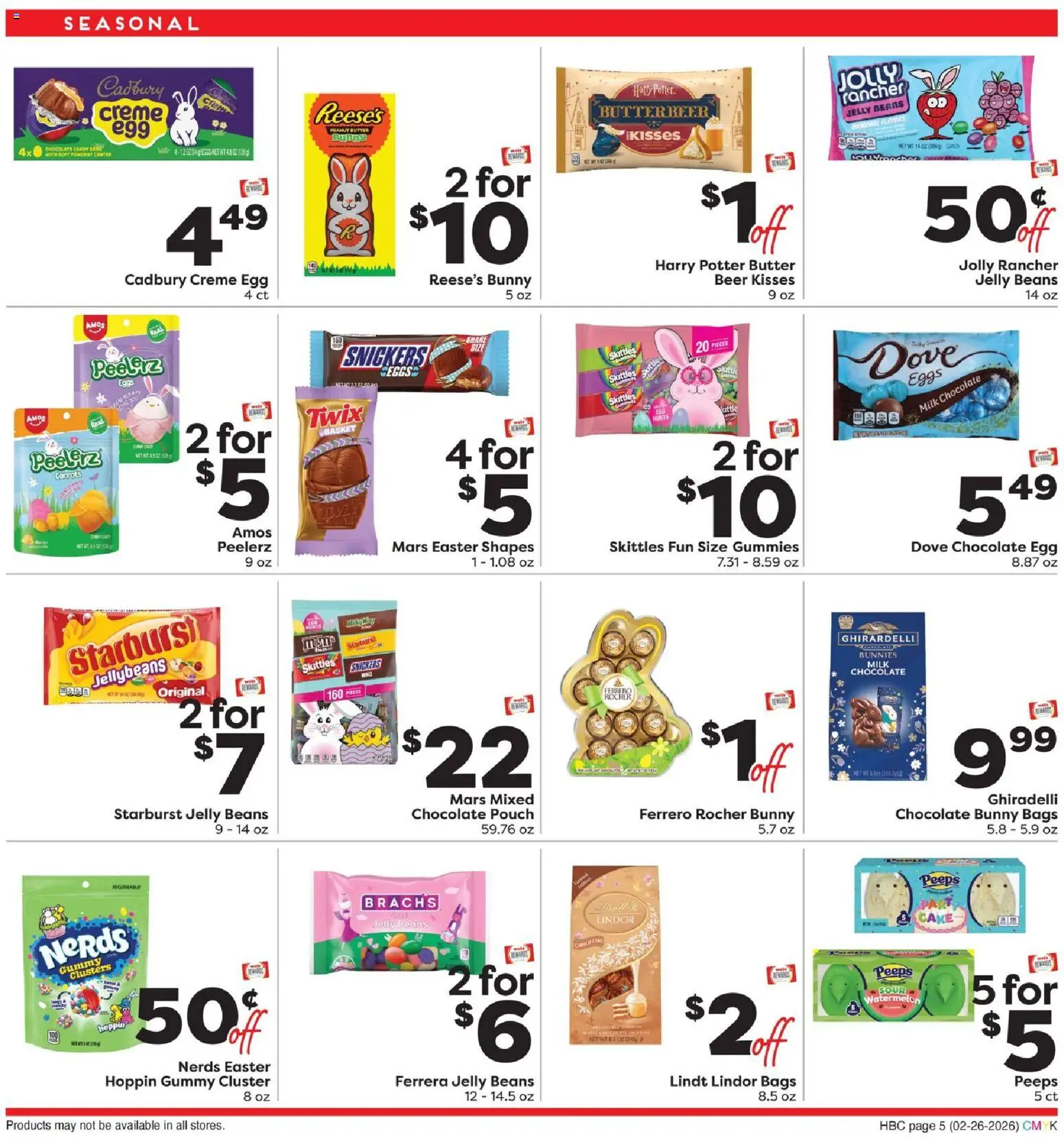 Weis Health&Home - valid from 26.02.2026 | Page: 5 | Products: Milk, Butter, Eggs, Watermelon