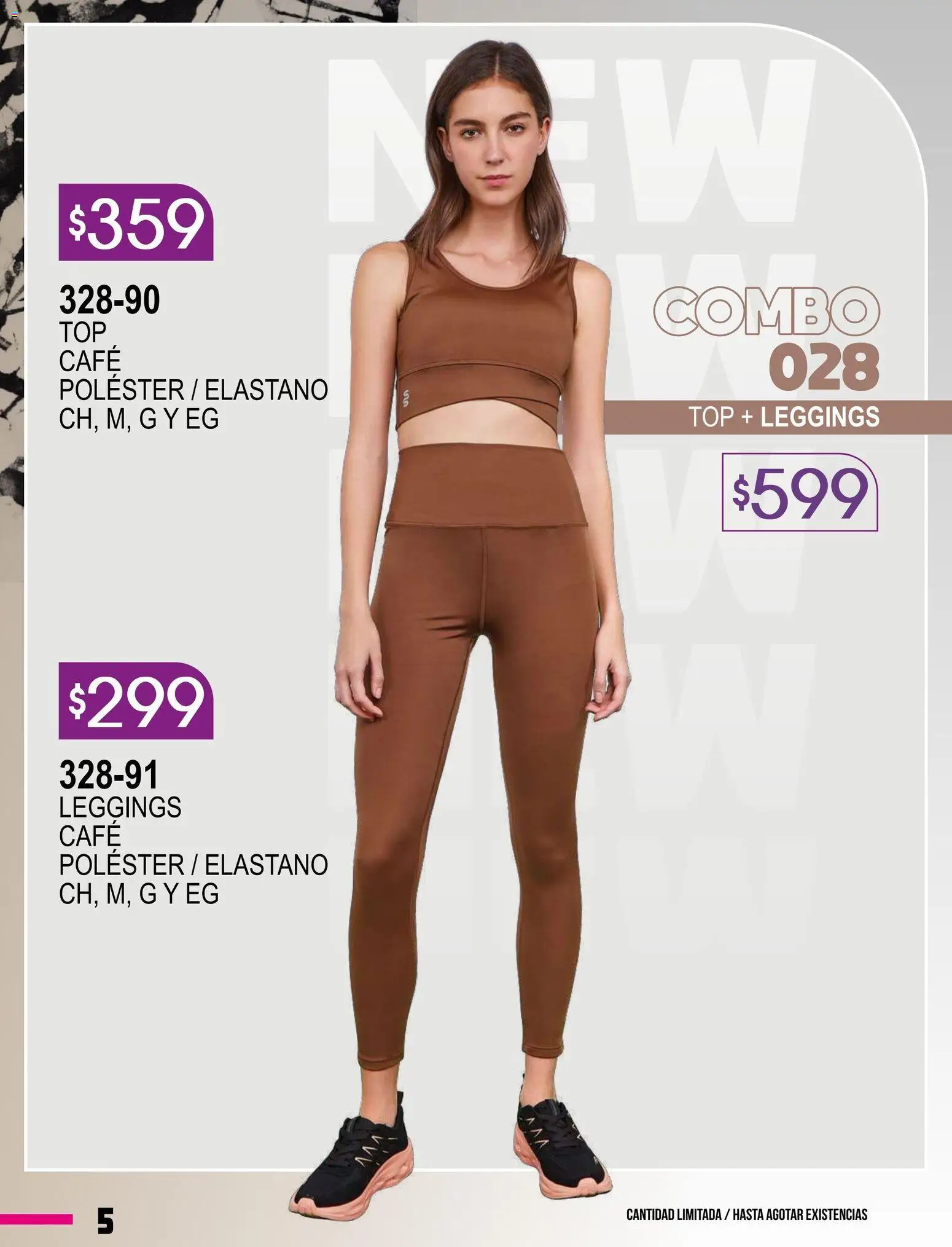 Nuevas ofertas de Cklass válidas en toda la República Mexicana desde el 08.01.2026. ¡Encuentra las mejores ofertas en Cklass catálogo Especial Supersport Dama! | Página: 6 | Productos: Leggings, Café, Top