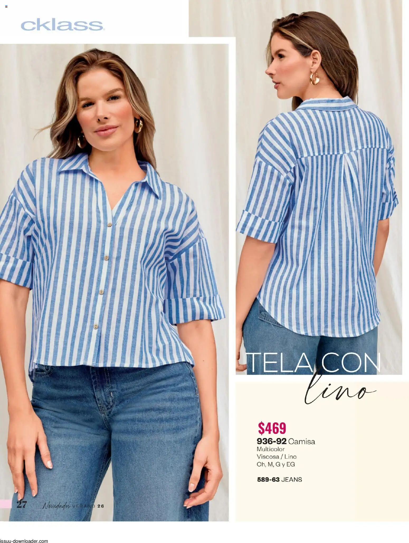 Nuevas ofertas de Cklass válidas en toda la República Mexicana desde el 25.02.2026. ¡Encuentra las mejores ofertas en Cklass catálogo Novedades de Verano! | Página: 28 | Productos: Camisa