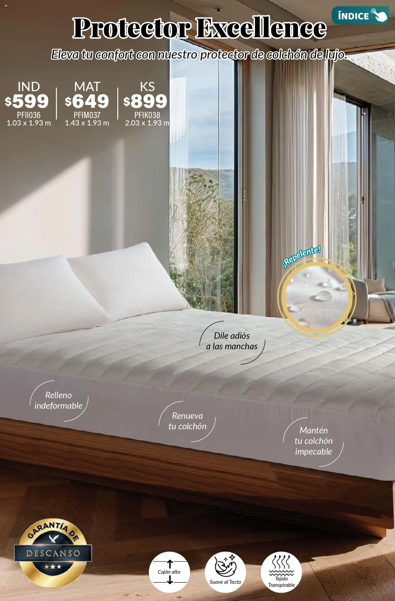 Nuevas ofertas de Colchas Concord válidas en toda la República Mexicana desde el 01.11.2025. ¡Encuentra las mejores ofertas en Colchas Concord Buen Fin! | Página: 214 | Productos: Colchón