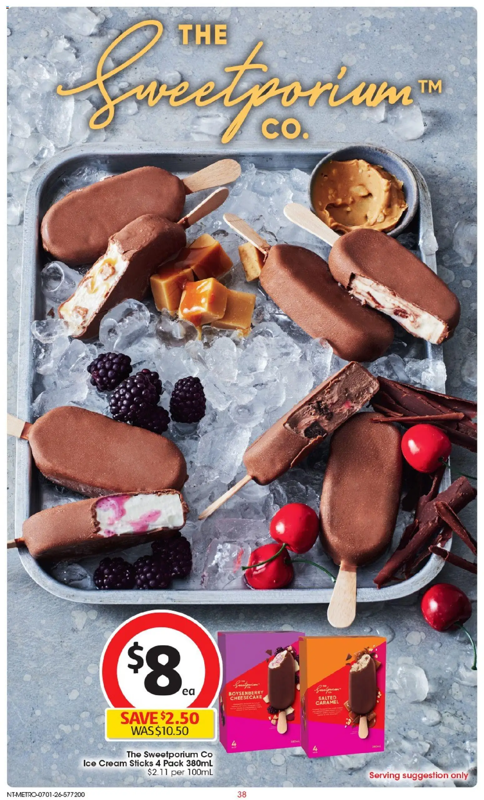Coles catalogue - valid from 07.01.2026 | Page: 39 | Products: Cream, Ice cream