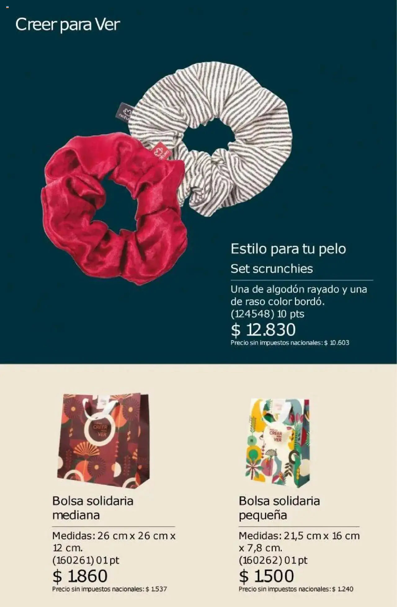 Catálogo Natura Ciclo 11 │ válido desde el 11.08.2025 | Página: 251 | Productos: Algodón, Bolsa
