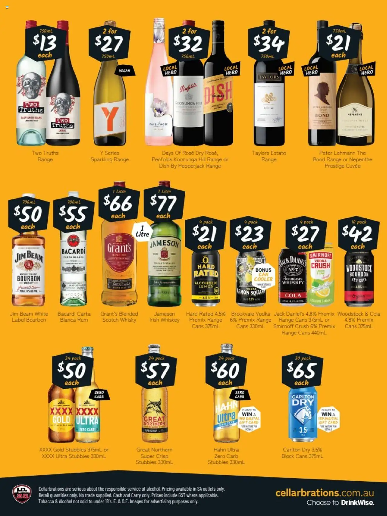 Cellarbrations catalogue - valid from 08.09.2025 | Page: 2 | Products: Whiskey, Rum, Lemon, Digital