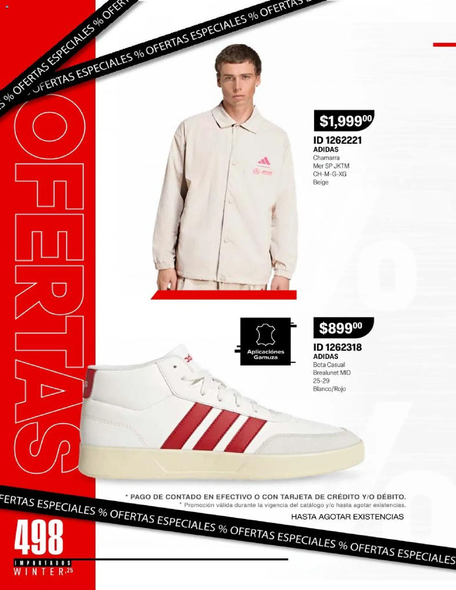 Nuevas ofertas de Price Shoes válidas en toda la República Mexicana desde el 24.11.2025. ¡Encuentra las mejores ofertas en Price Shoes catálogo Importados Winter! | Página: 2 | Productos: Tenis, Gorra, Playera