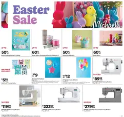 Preview of Michaels weekly ads valid from 22.03.2026