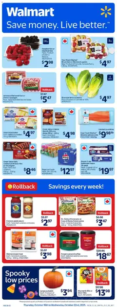 Preview of Walmart weekly flyer from shop Walmart valid from 16.10.2025