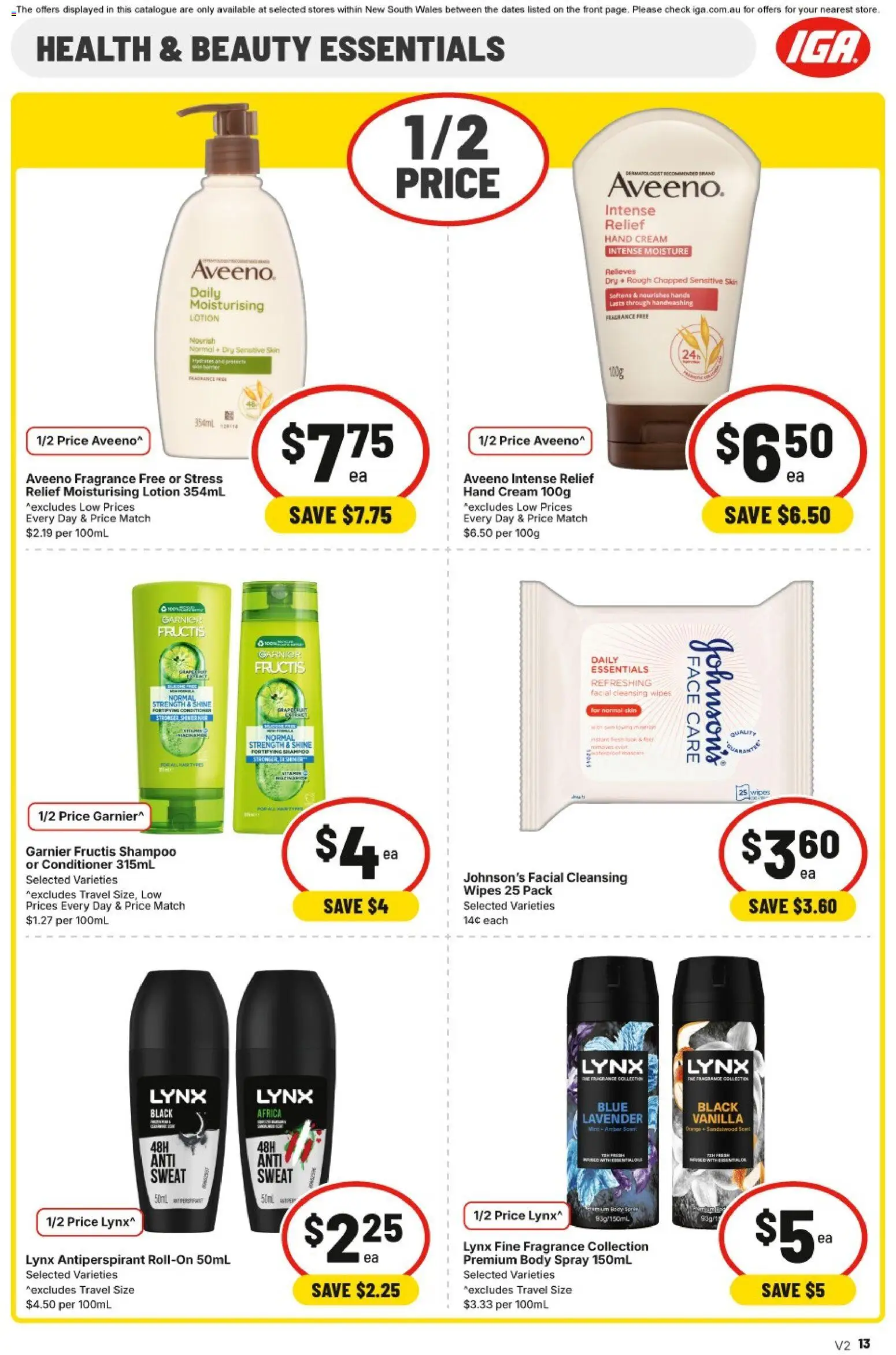 IGA catalogue - valid from 07.01.2026 | Page: 16 | Products: Conditioner, Lotion, Cream, Sensitive skin