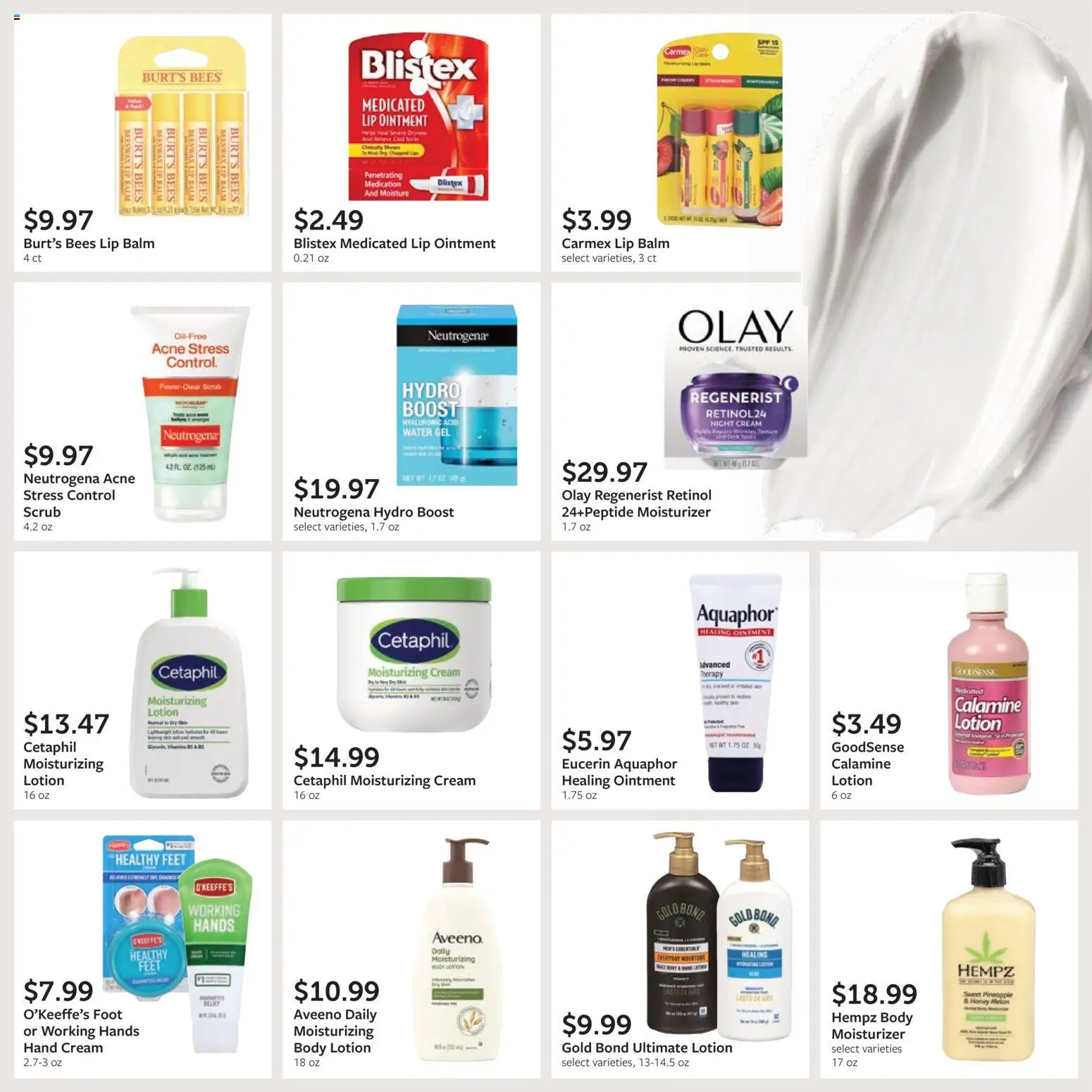 Fareway Monthly Ad - valid from 30.03.2026 | Page: 39 | Products: Healing Ointment, Cream, Water, Melon