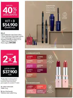 Avon catálogo - Campaña C17/2025 -  Vista previa de la revista de la tienda Avon valido desde el 01.12.2025 | Página: 16 | Productos: Agua, Cepillo, Máscara, Lápiz labial