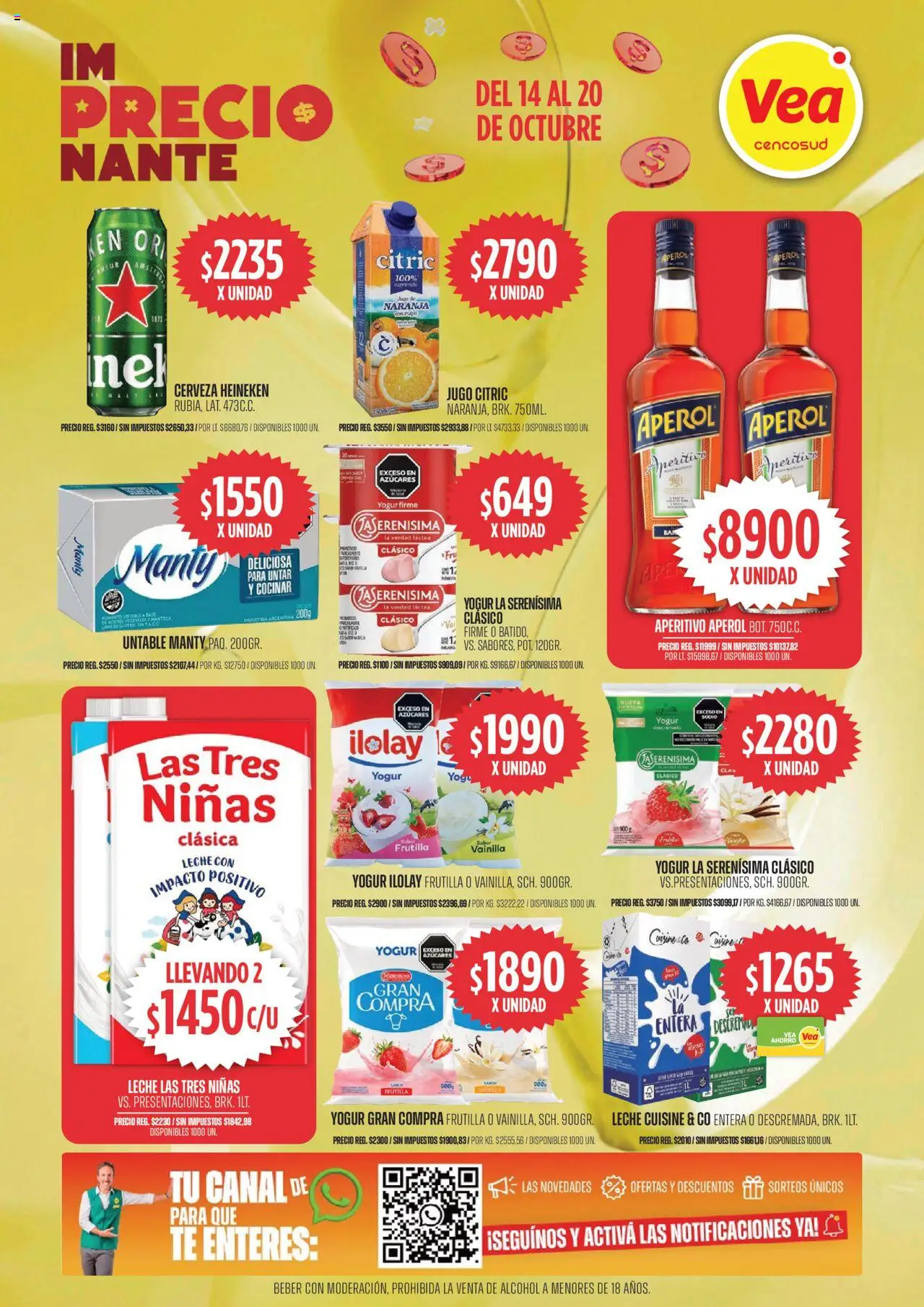 Vea ofertas │ válido desde el 14.10.2025 | Página: 5 | Productos: Frutilla, Leche, Cerveza, Té