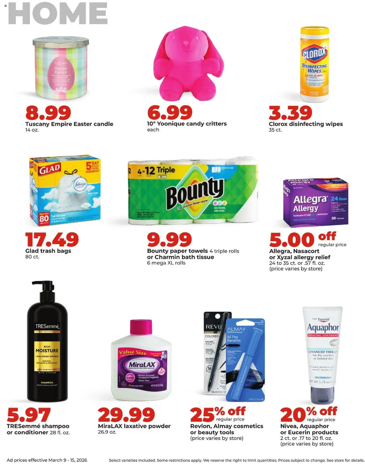 HyVee Weekly Ad - valid from 09.03.2026 | Page: 35 | Products: Bath, Shampoo, Healing Ointment, Tablet